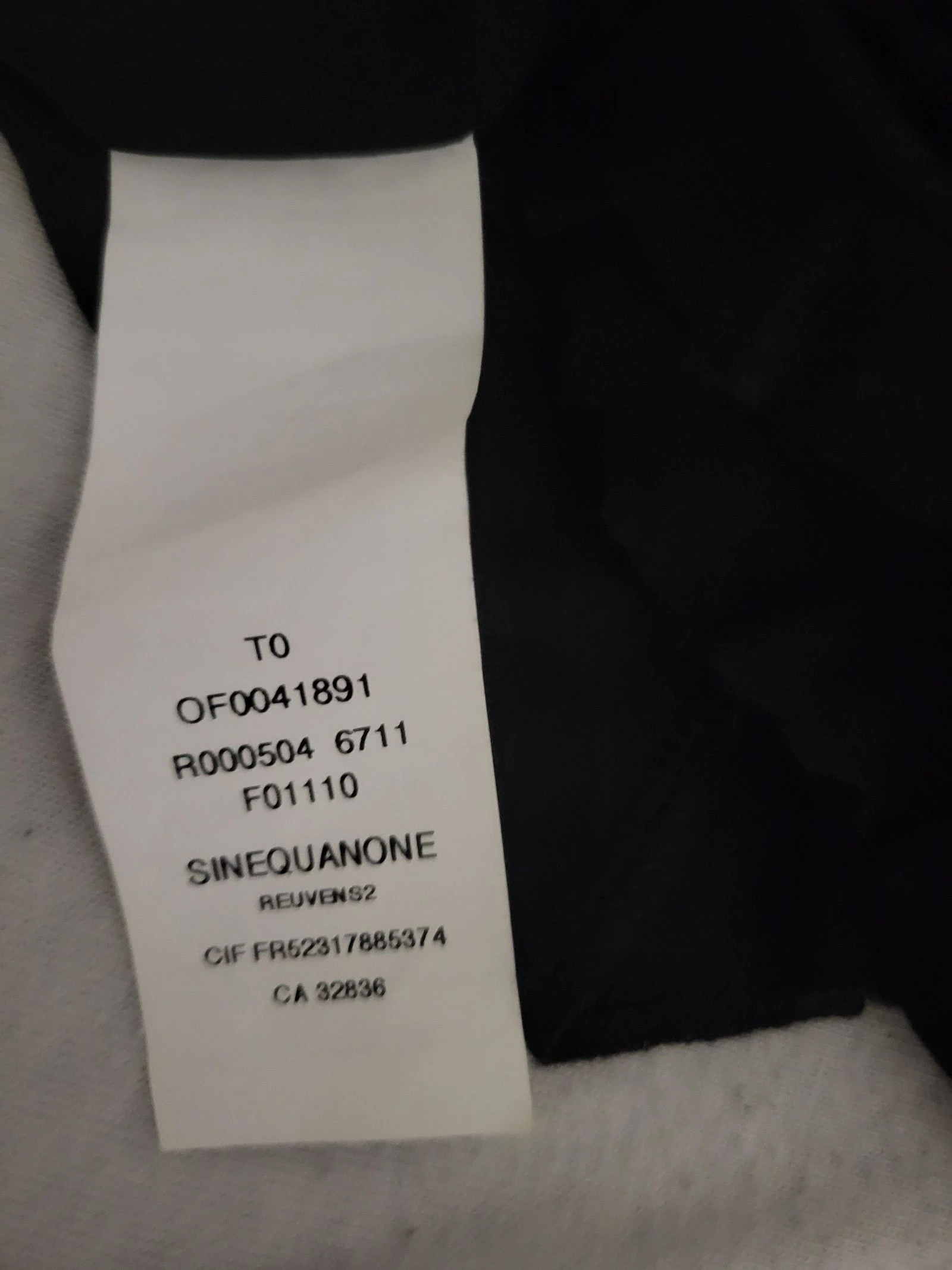 Vestido Preto com Babados Sinequanone - T0 (XS) – photo 5